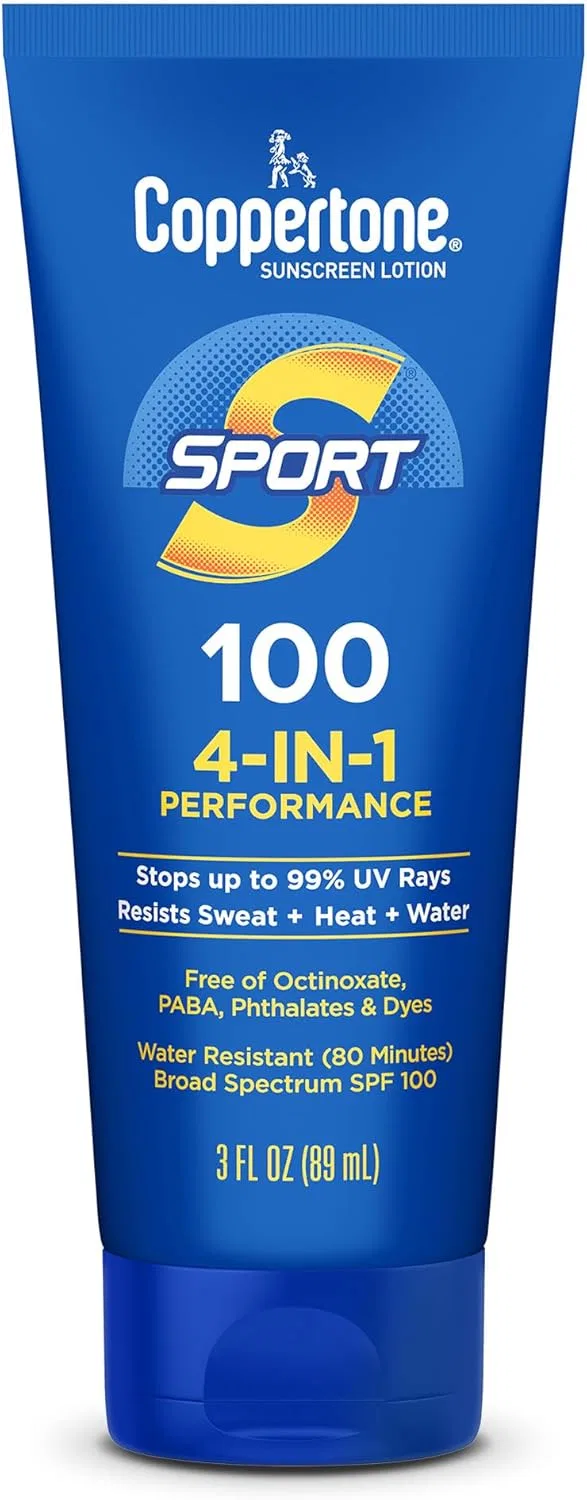 Солнцезащитный лосьон Coppertone Sport SPF 100 89 мл