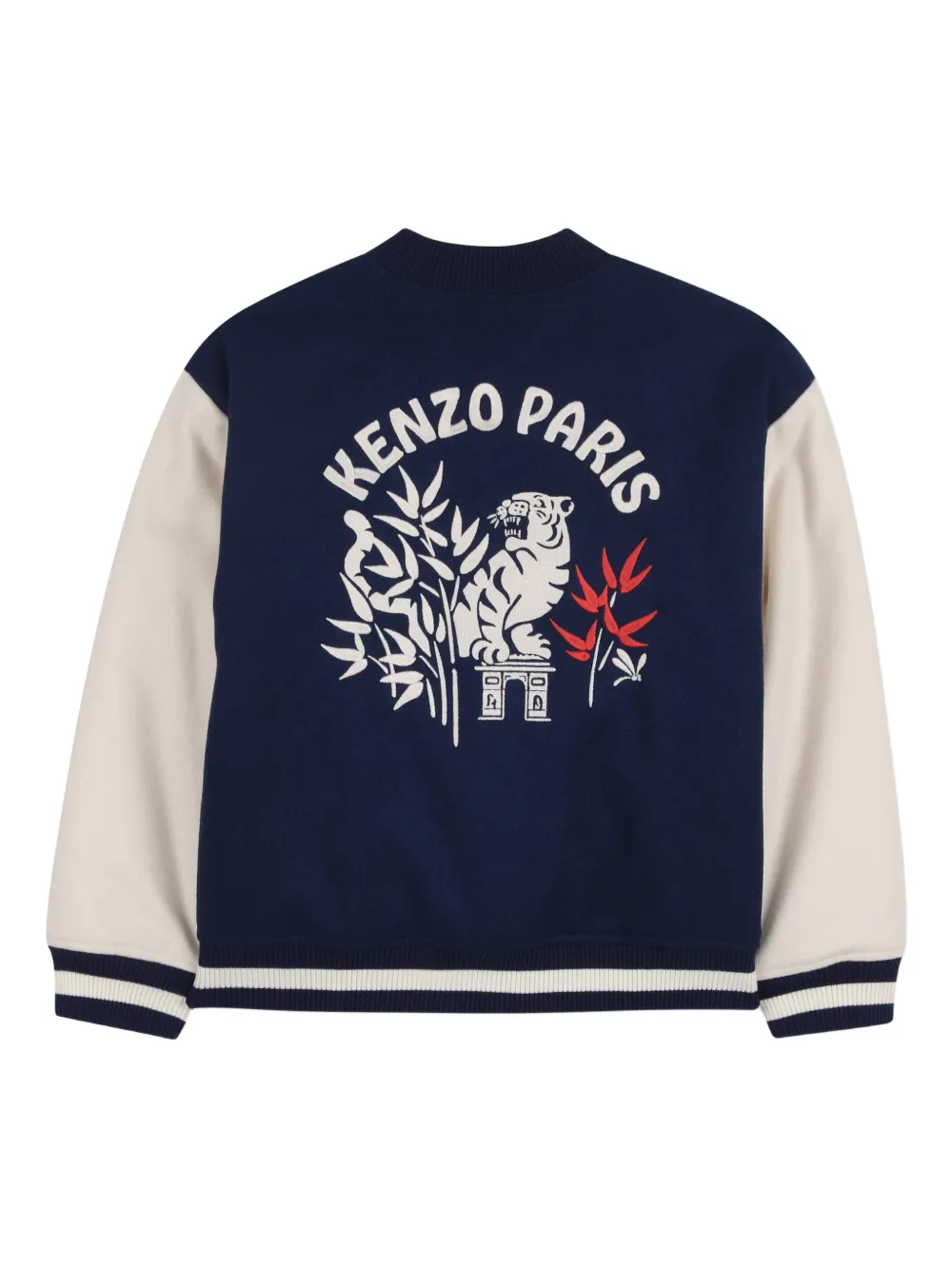 Куртка на пуговицах Kenzo Kids, синий — фото 2