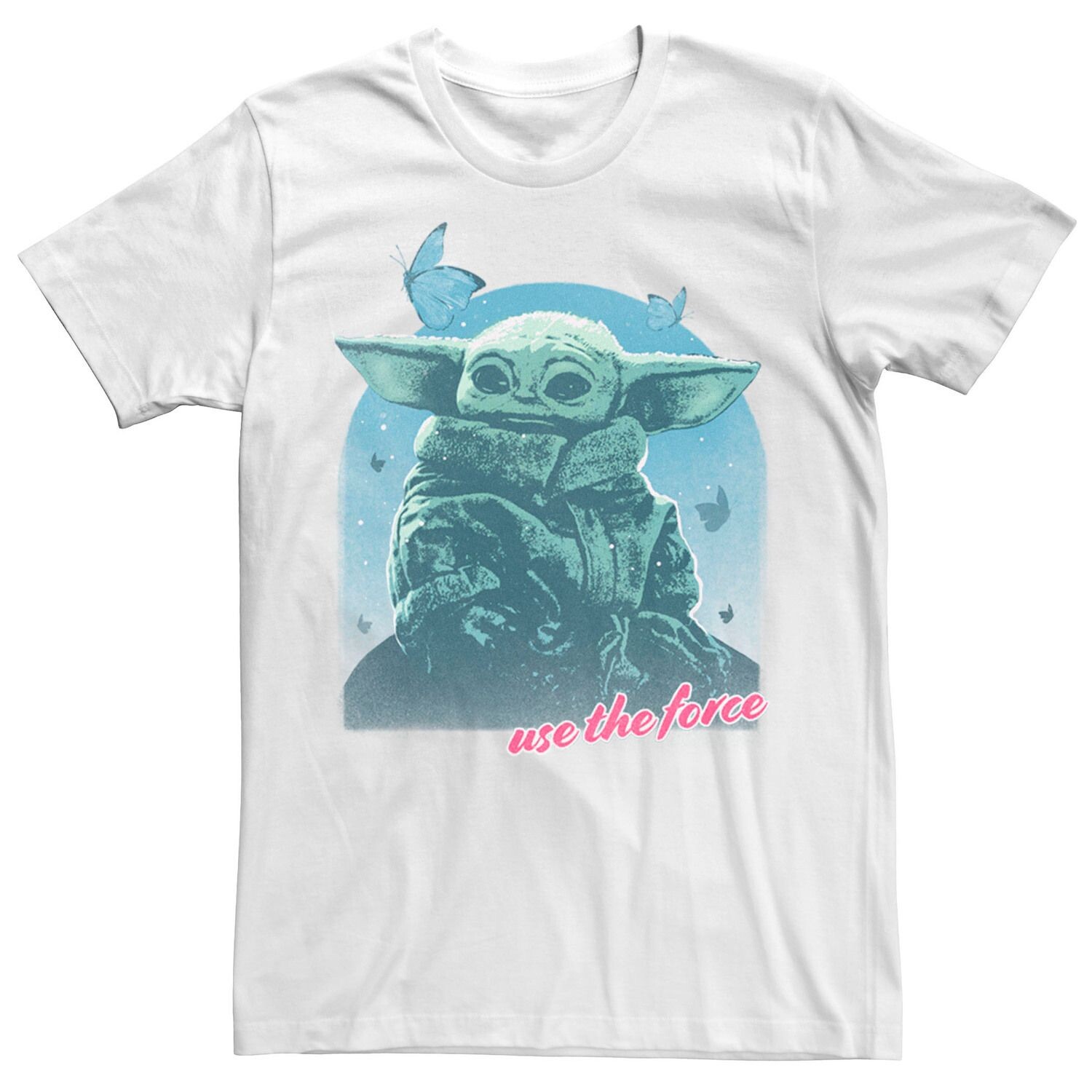

Мужская футболка Star Wars: The Mandalorian Grogu Use The Force R14