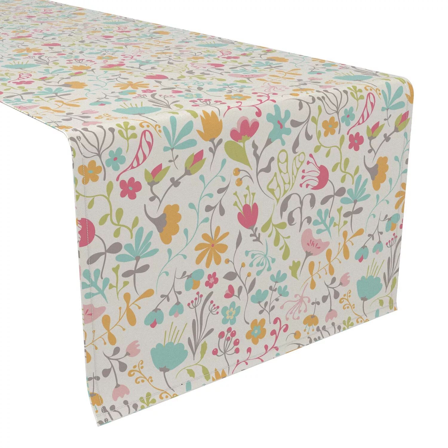 

Настольная дорожка, 100% полиэстер, 14x108 дюймов Blooming Springs
