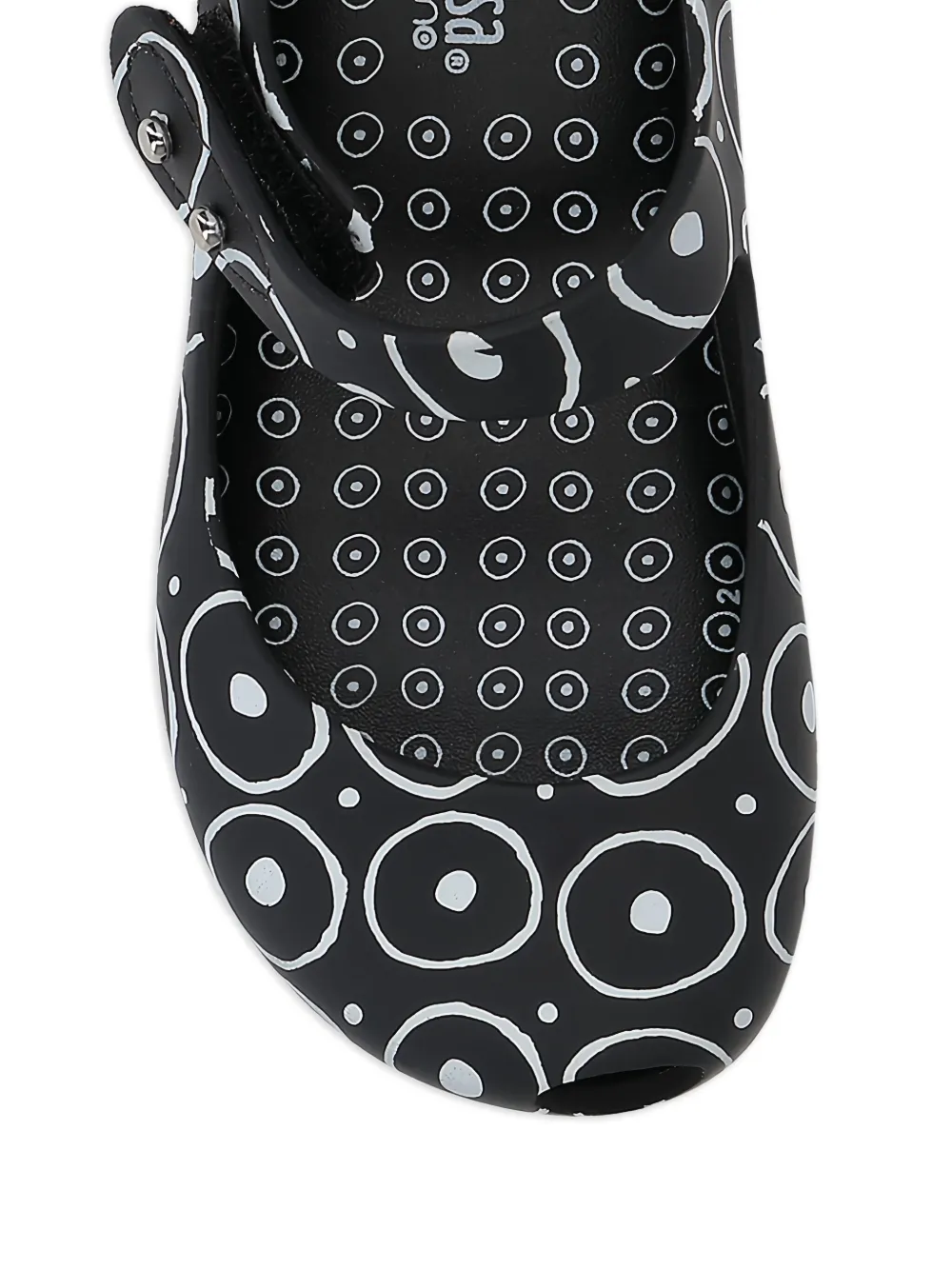 Сандалии с графическим принтом X 10 CORSO COMO Melissa, черный — фото 4