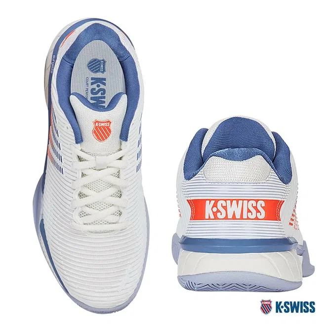 Мужские теннисные кроссовки «Hypercourt Express 2» от K-Swiss, White X Blue — фото 3