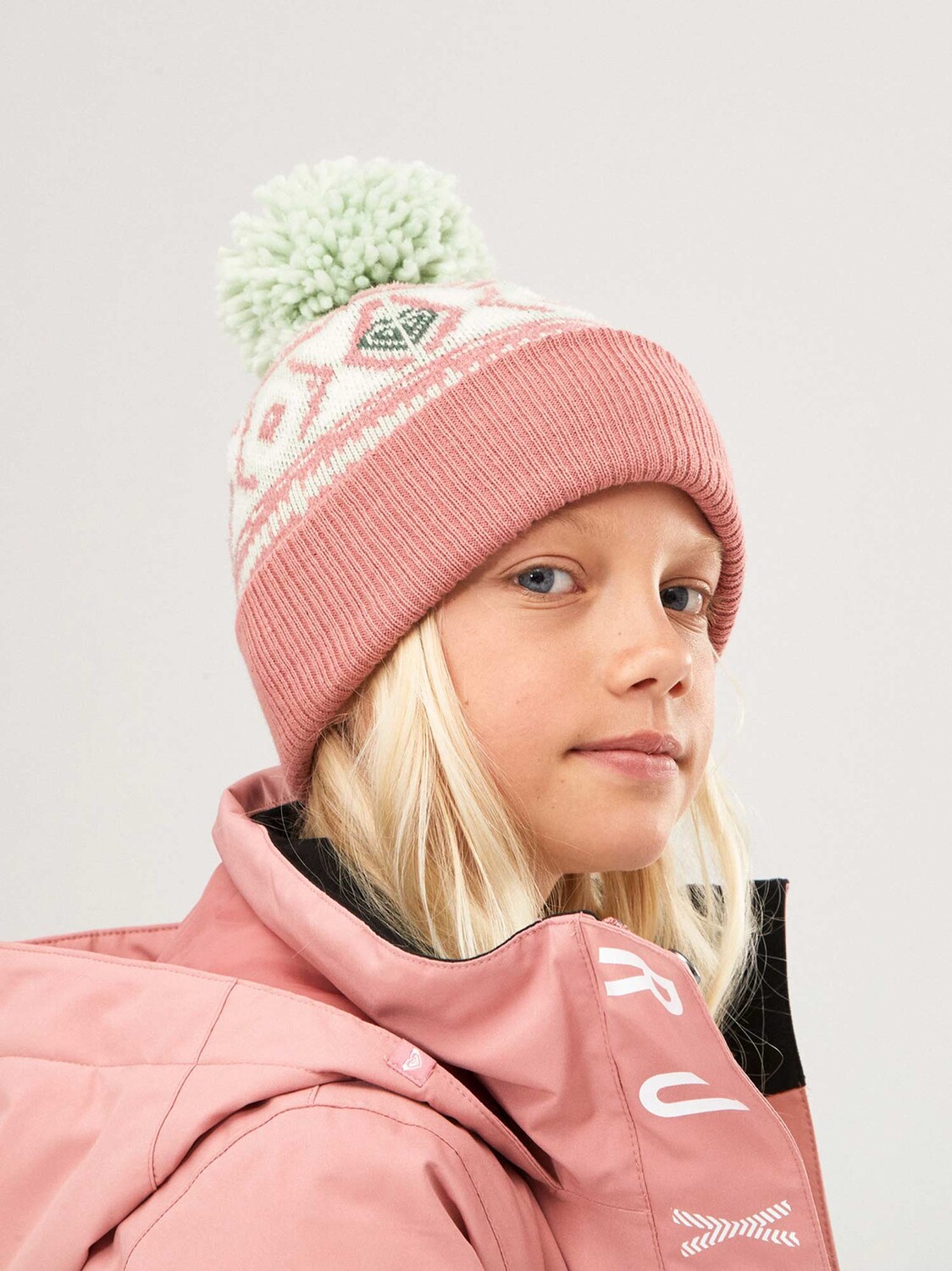 

Шапка Roxy SILVER SPEKE GIRL BEANIE, розовый