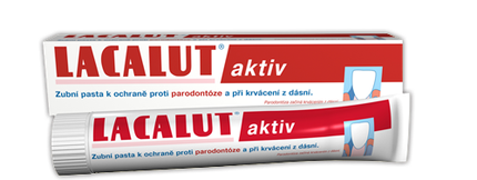

Зубная паста Lacalut Active Anti-Plaque 75 мл Naturwaren Italia Srl