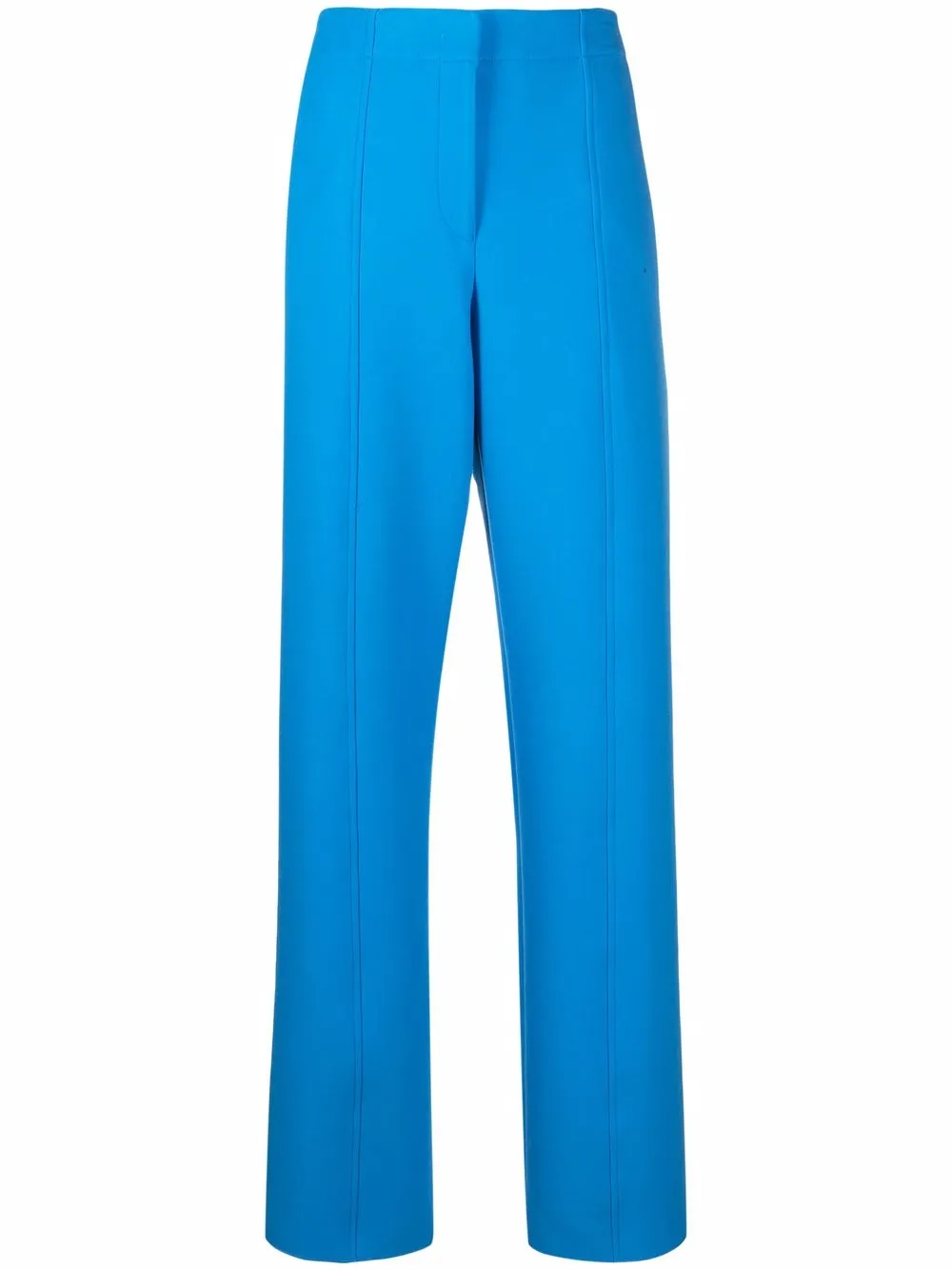 

Прямые брюки с завышенной талией Ferragamo, синий