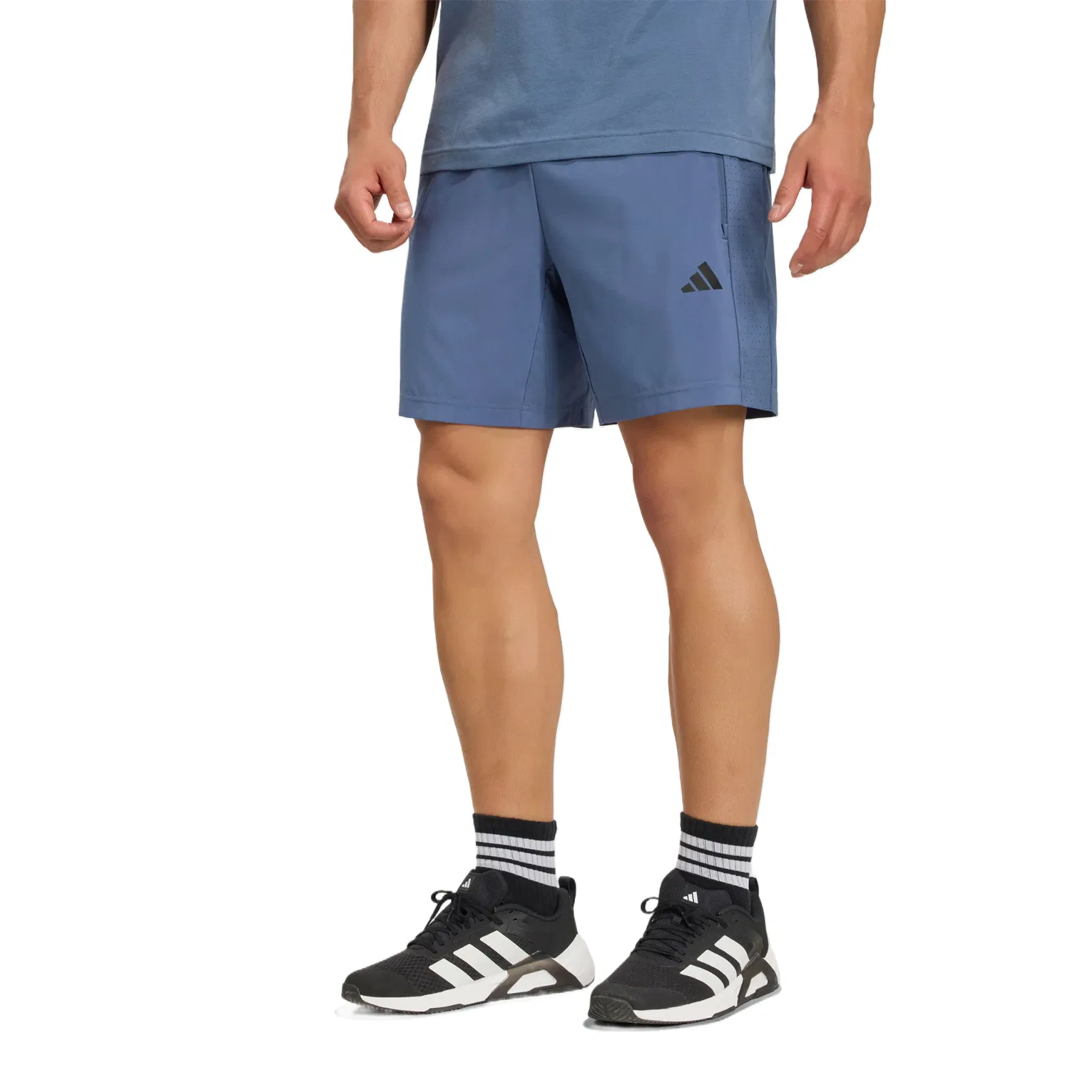 Спортивные шорты Adidas ESSENTIALS Soft Ink Blue — фото 3