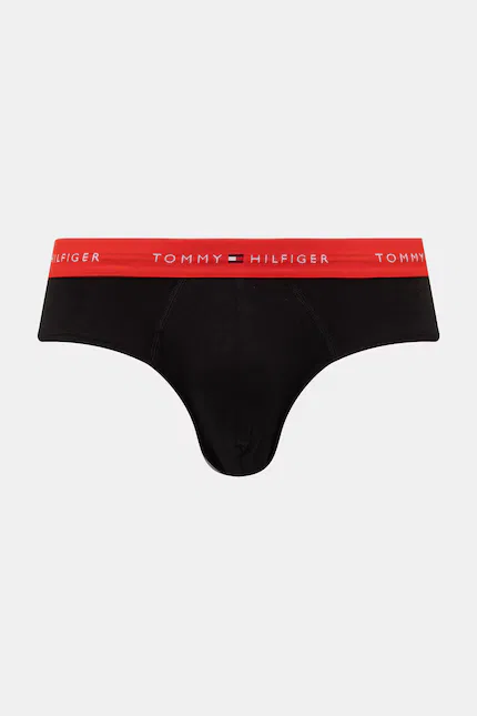 Боксеры хлопковые с эластаном 3 шт Tommy Hilfiger, черный — фото 2