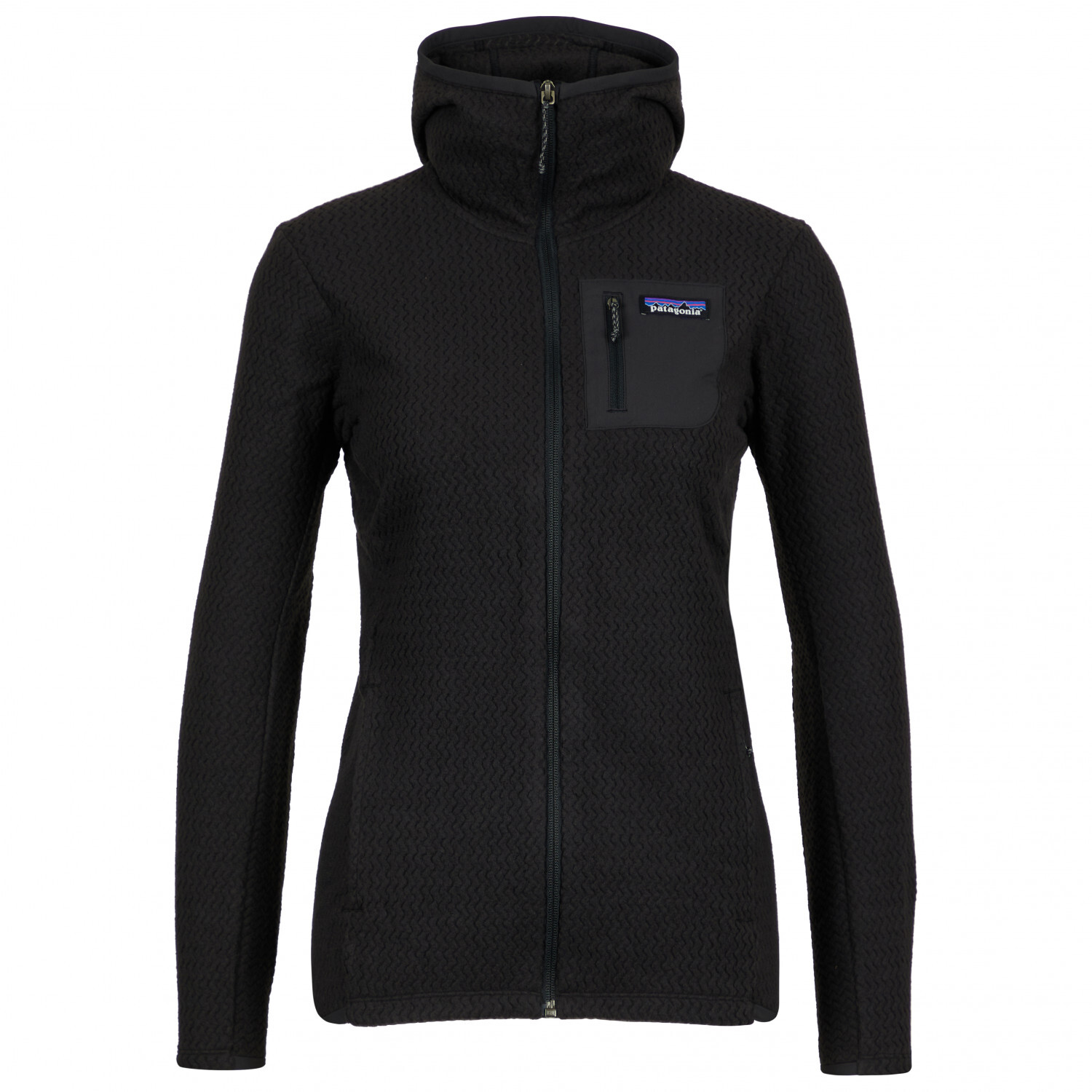 

Флисовая жилетка Patagonia Women's R1 Air Full Zip Hoody, черный