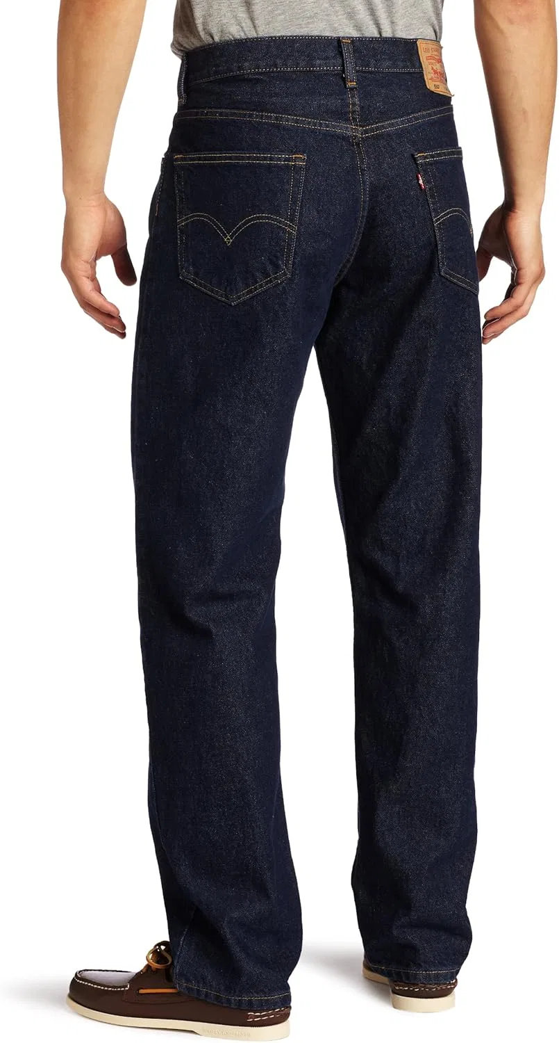 Джинсы свободные Levi's, Rinse Wash - Stretch — фото 2