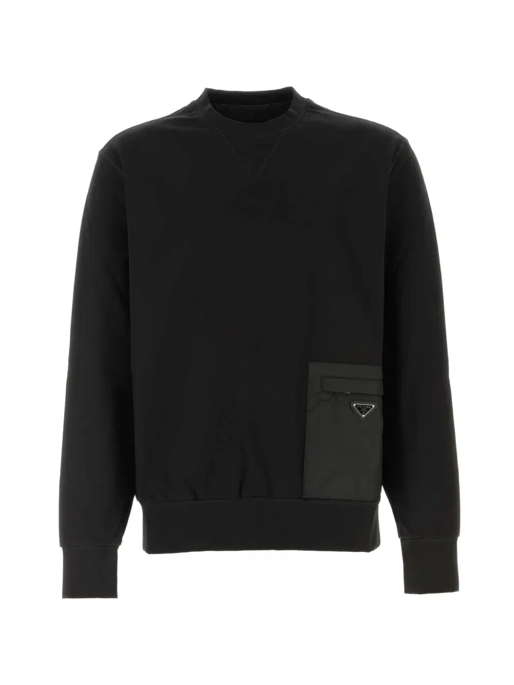 Толстовка с логотипом Prada, черный