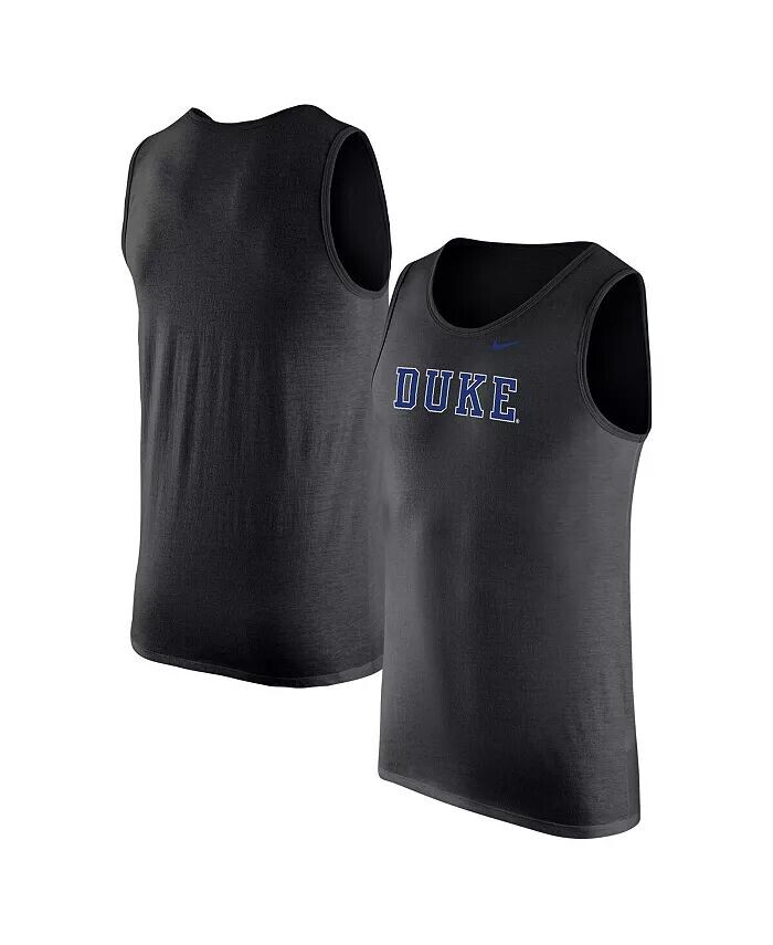 

Мужская черная майка Duke Blue Devils Nike