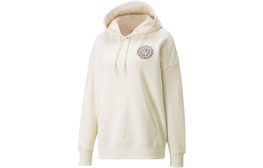 

Женская толстовка Downtown из смеси хлопка и льна натурального цвета PUMA, Cotton-Linen Blend Natural