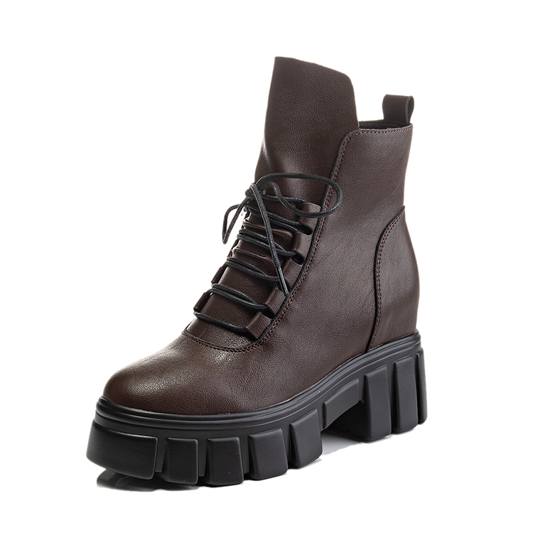 

Ботинки Martin Boot женские Nrdrofficial, цвет Black Fleece-Lined