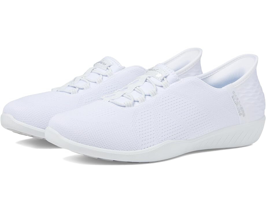 Кроссовки SKECHERS Newbury St - Lightly Hands Free Slip-Ins, белый
