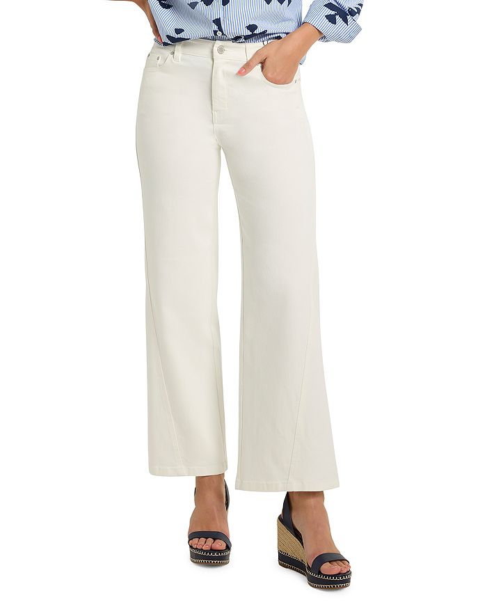 

Джинсы Wide Leg Weekend в цвете Paper White NIC+ZOE, белый