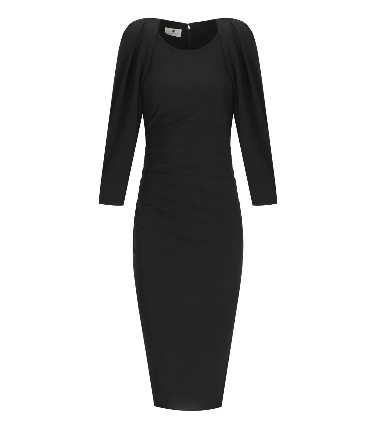 

Это платье миди Elisabetta Franchi, черный