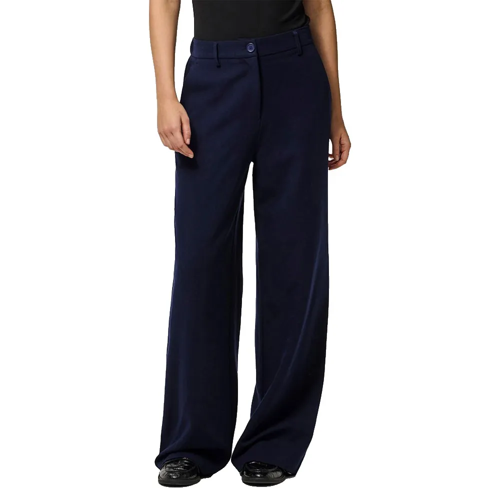

Брюки с высокой талией Pieces Kamil Wide Leg, синий