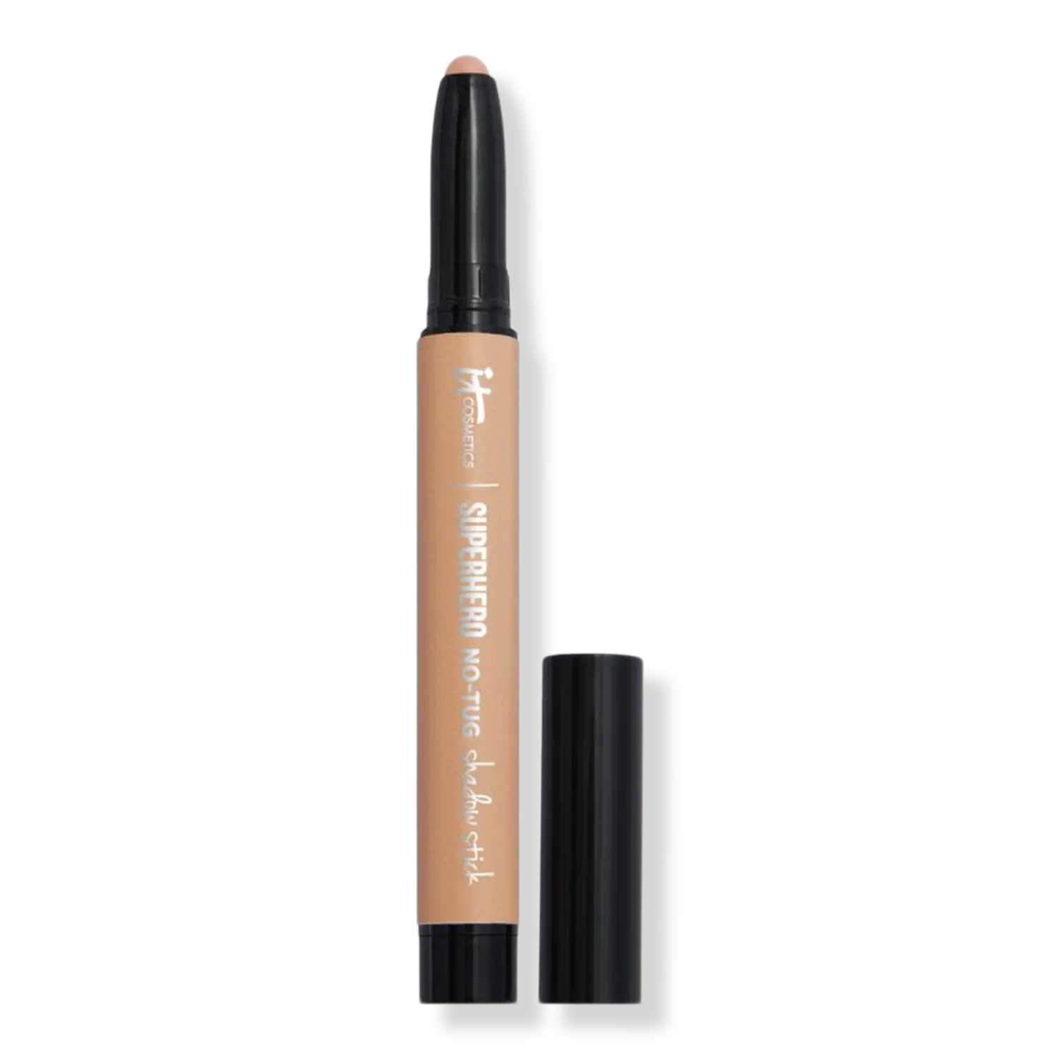 

Стойкие тени-карандаш Superhero No-Tug Longwear Eyeshadow Stick IT Cosmetics, Courageous Cream (matte warm cream)