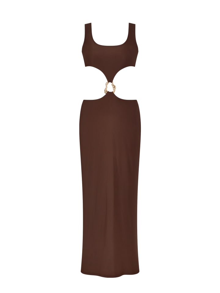 

Длинное платье Moda Minx, коричневый