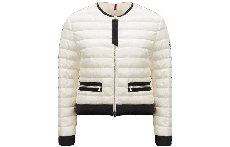 

Пуховик женский белый Moncler