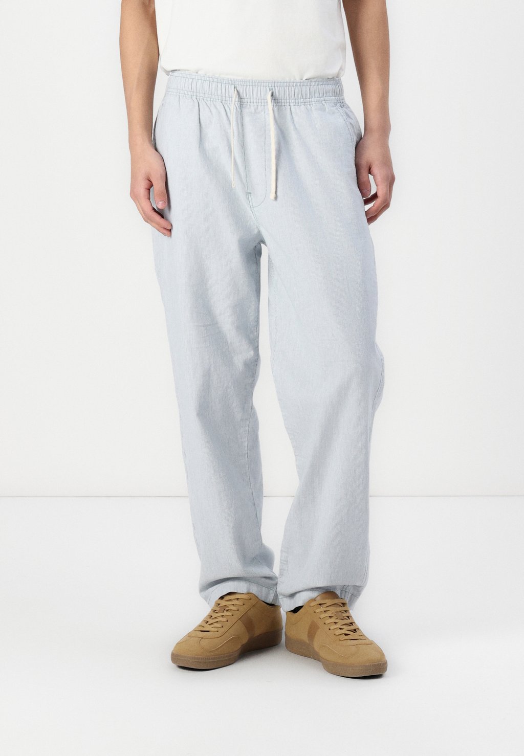 

Брюки STRIPE LOOSE PULLON Hollister Co., светло-голубой