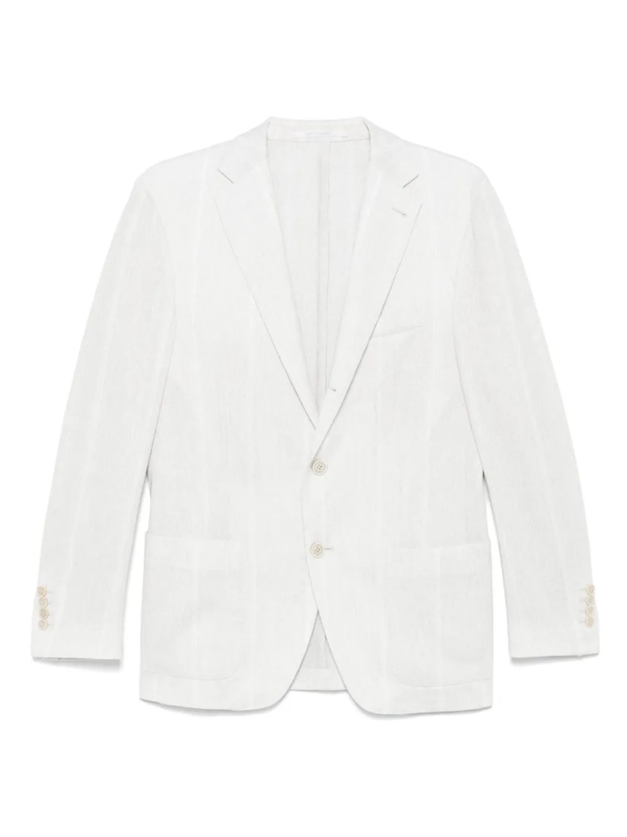 

Пиджак Eleventy notched-lapels bazer, серый