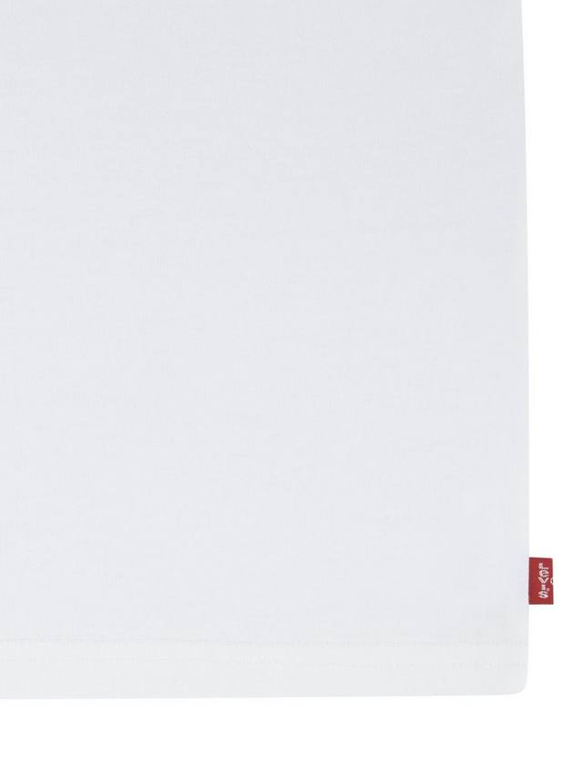 Детская футболка с принтом картошки фри из хлопковой смеси Levi's, Blanc De Blanc — фото 4