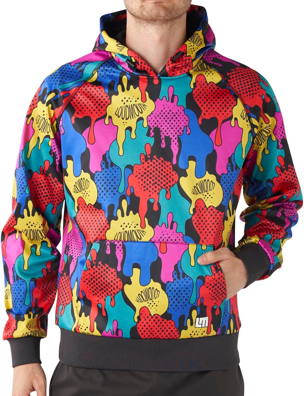 

Мужская водоотталкивающая толстовка Loudmouth Golf на флисовой подкладке для рыбалки и отдыха на природе (834401) Loudmouth Golf Course