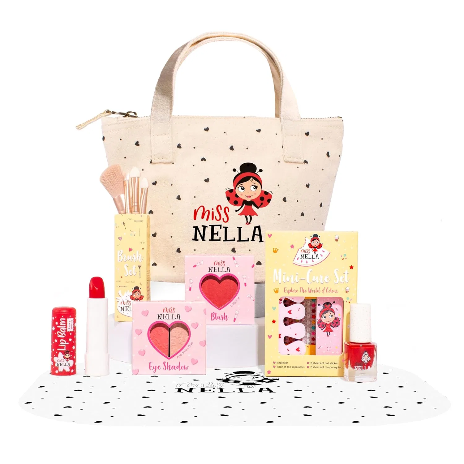 Детский набор косметики и лаков для ногтей «Glamorous Picks» от Miss Nella Miss Nella