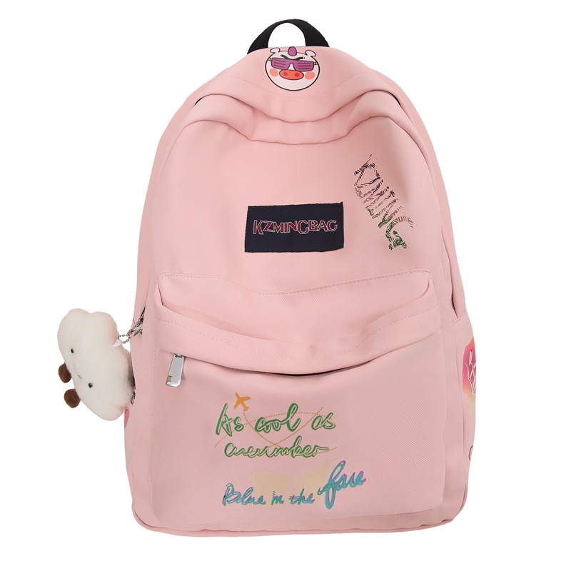 

NX DOUGHNUT Нейлоновый рюкзак, Graffiti Style-Pink with Charm