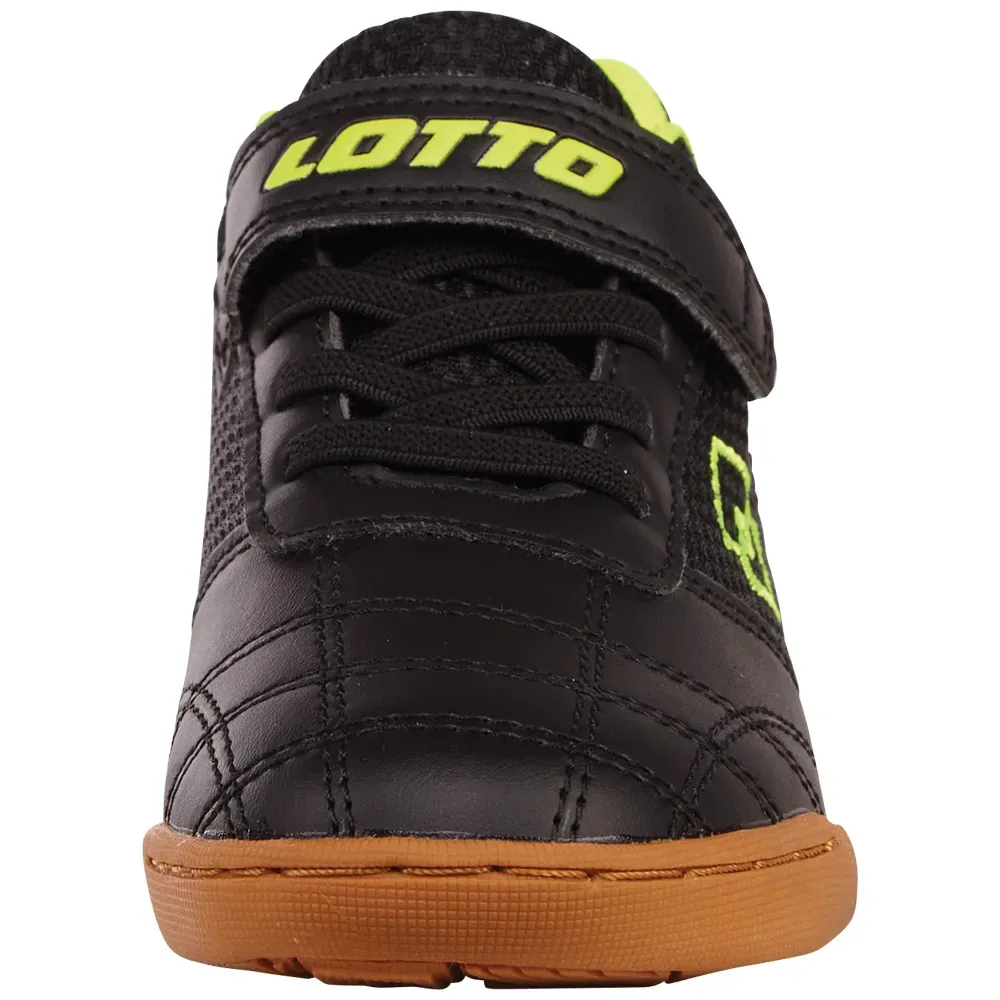 Домашняя обувь Lotto, подходит для детской ноги, цвет Black-Fr.Yellow — фото 3