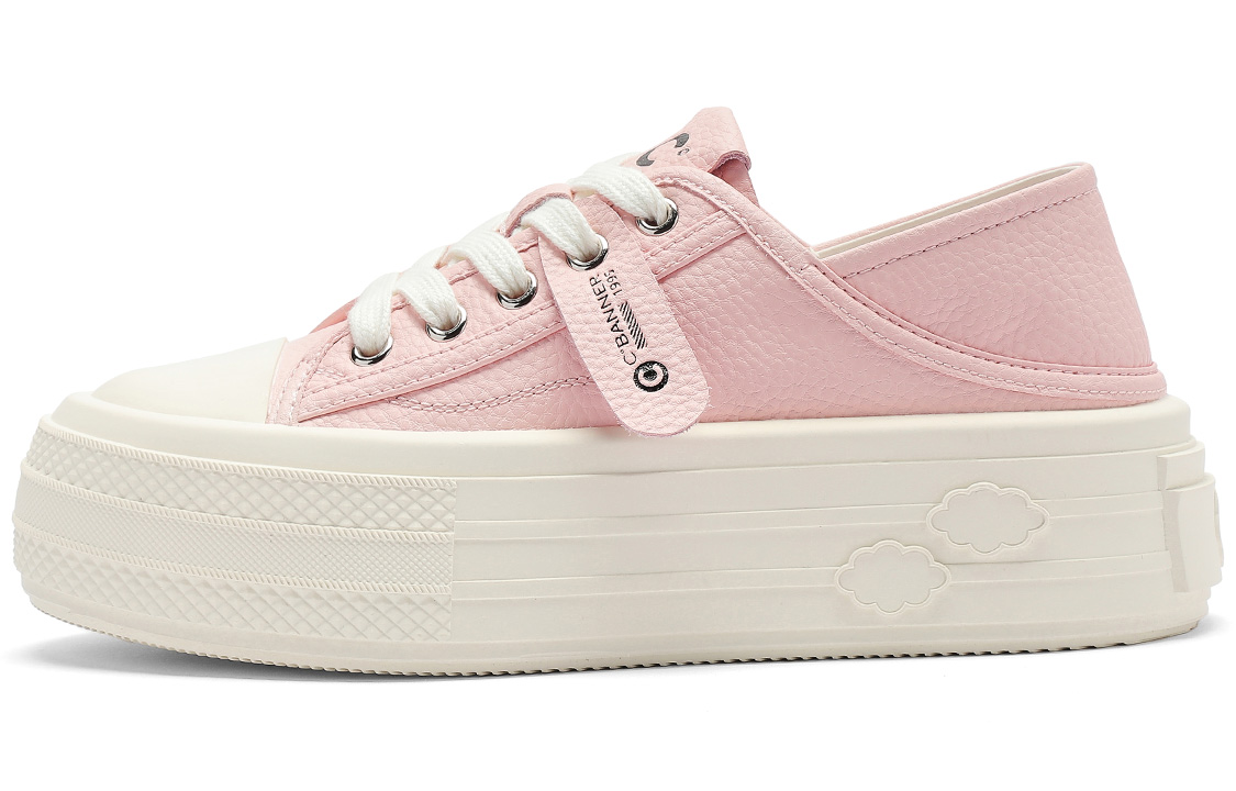 

Кроссовки CВ°BANNER Skateboard Shoes Women's Low-Top Pink, Розовый, Кроссовки CВ°BANNER Skateboard Shoes Women's Low-Top Pink