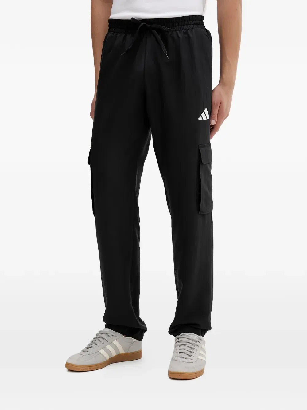 Спортивный костюм с логотипом Adidas, черный