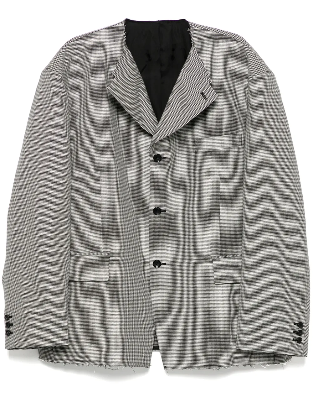 

Однобортный пиджак Black Comme Des Garçons, черный