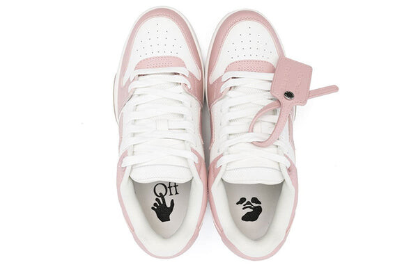 Кроссовки out of office low-top sneaker 'pink white' Off-White, розовый — фото 3