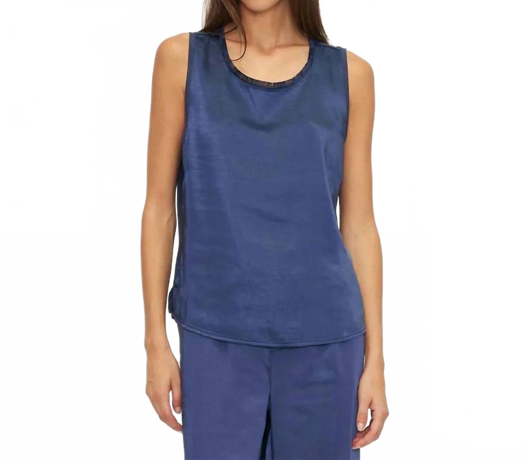 

Топ Sienna в летнем темно-синем цвете MELISSA NEPTON