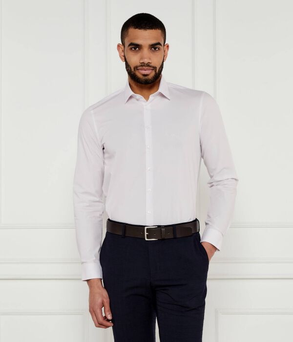 

Рубашка Slim fit Calvin Klein, коричневый