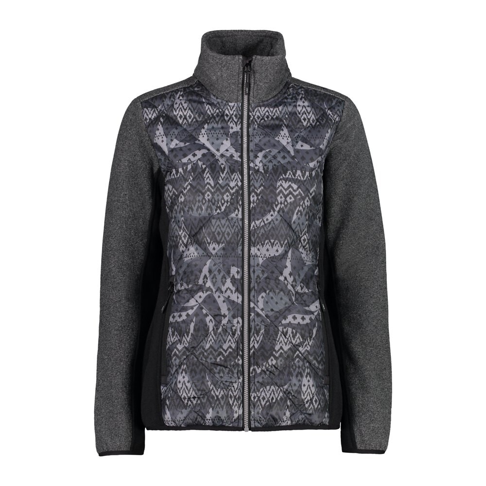

Флис CMP 31H0966 full zip, серый