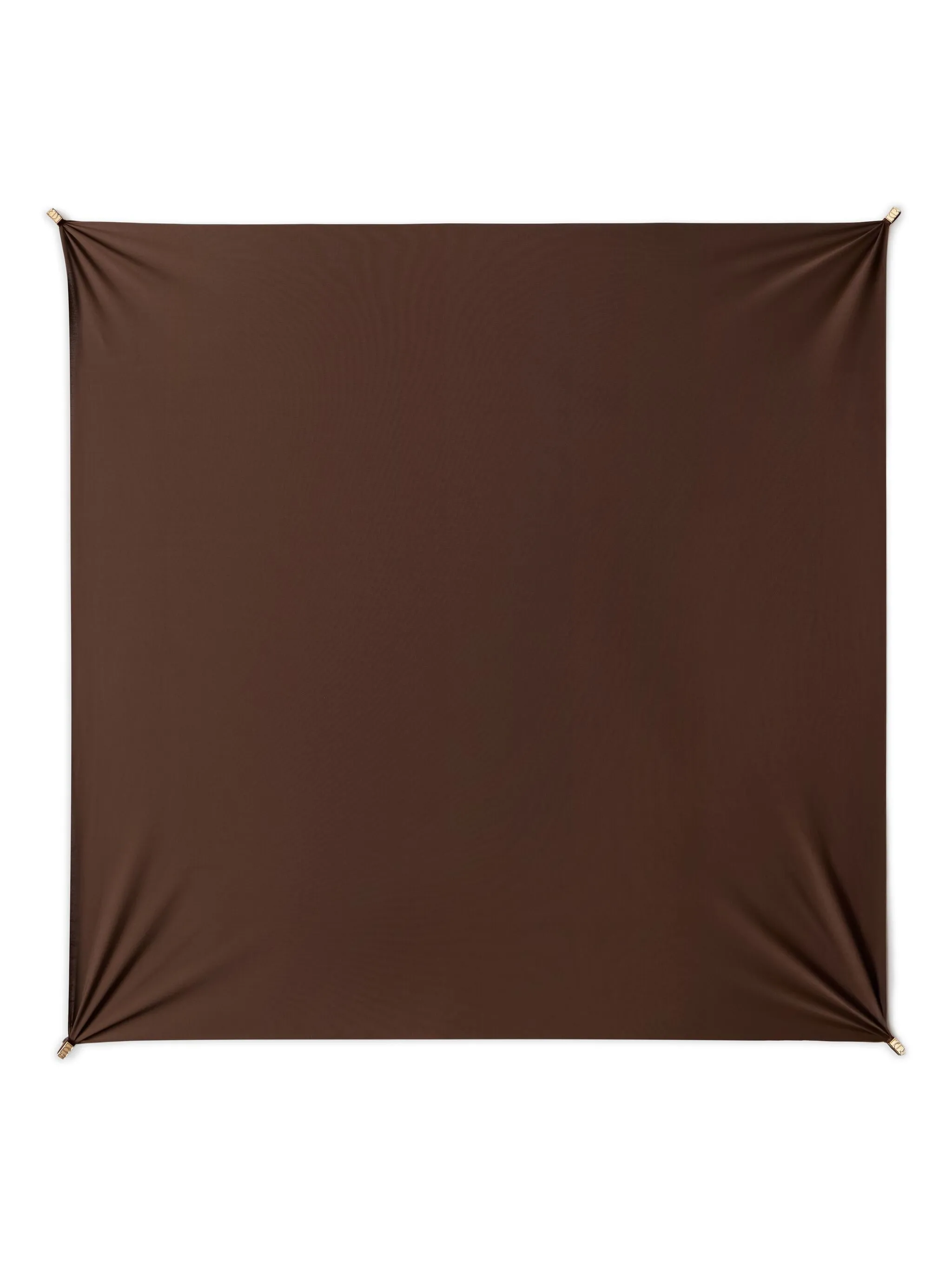 

Декорированный платок Korobeynikov, коричневый