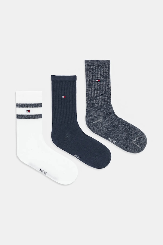 

Носки 3 пары Tommy Hilfiger, темно-синий