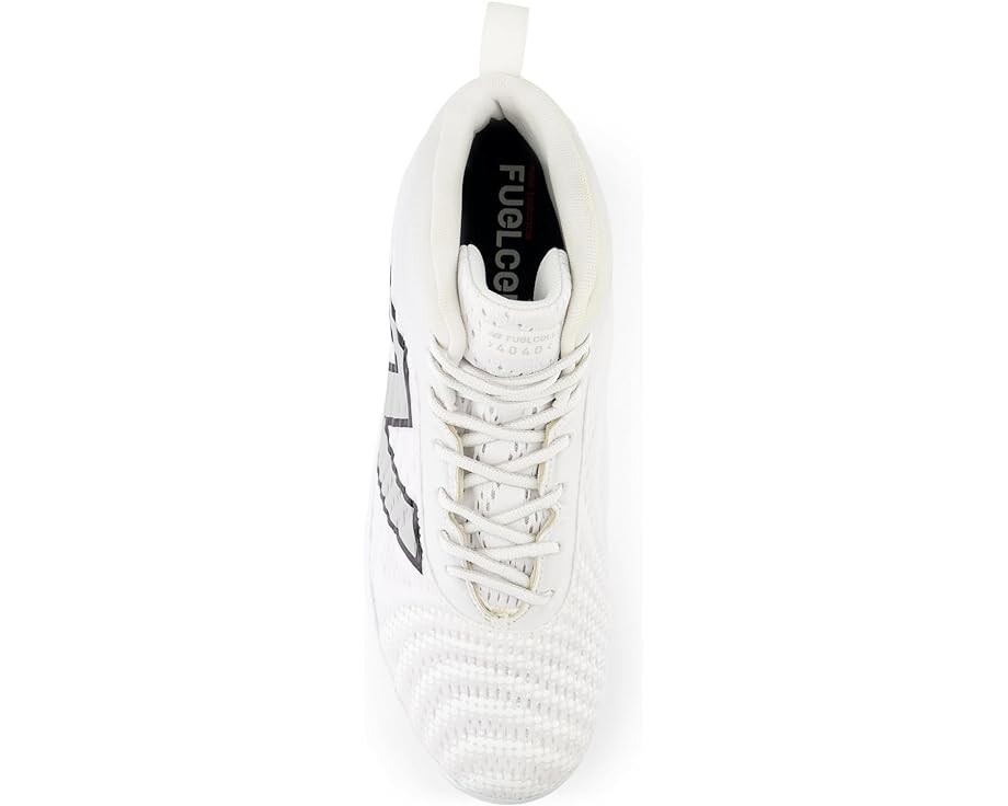 Кроссовки New Balance FuelCell 4040 v7 Mid-Metal, цвет Optic White/Raincloud — фото 2