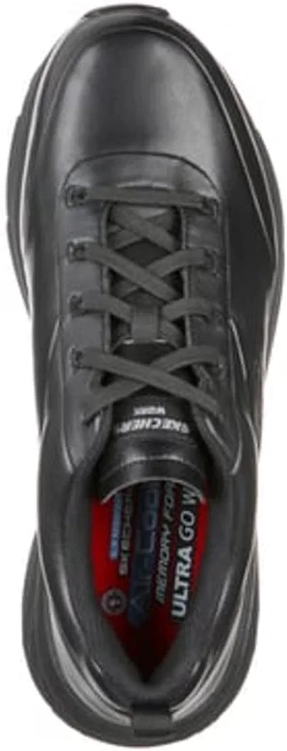 Мужские медицинские кроссовки Skechers Max Cushioning Elite Sr Filchner, Black Leather Synthetic — фото 3