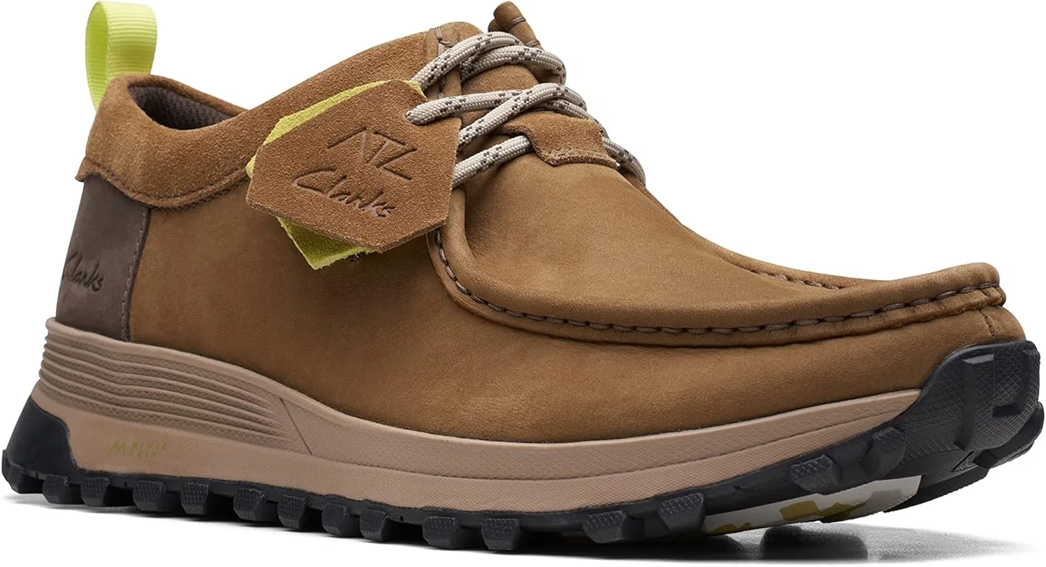 Мужские кроссовки Clarks ATL Trek Wally Sporty на шнуровке, Beige — фото 2