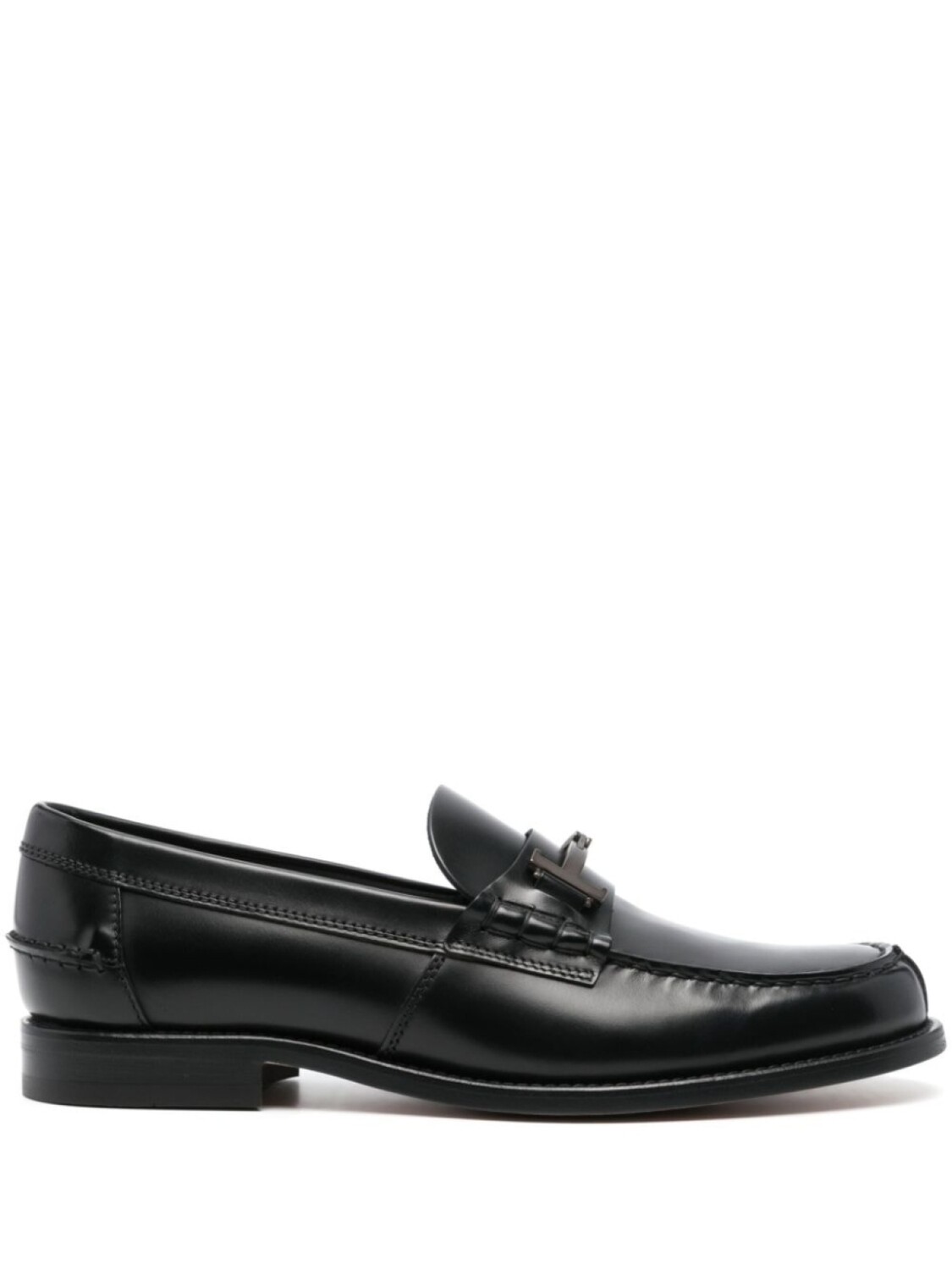 

Tod's лоферы с пряжкой Double T, черный