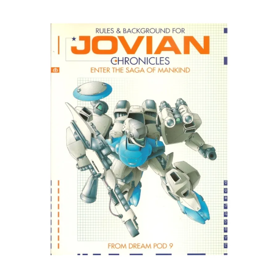 

Jovian Chronicles Rulebook, Jovian Chronicles, мягкая обложка