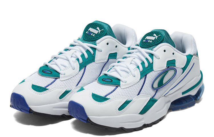 Кроссовки PUMA Cell Ultra OG Pack Casual White Green 370765-01, зеленый — фото 4
