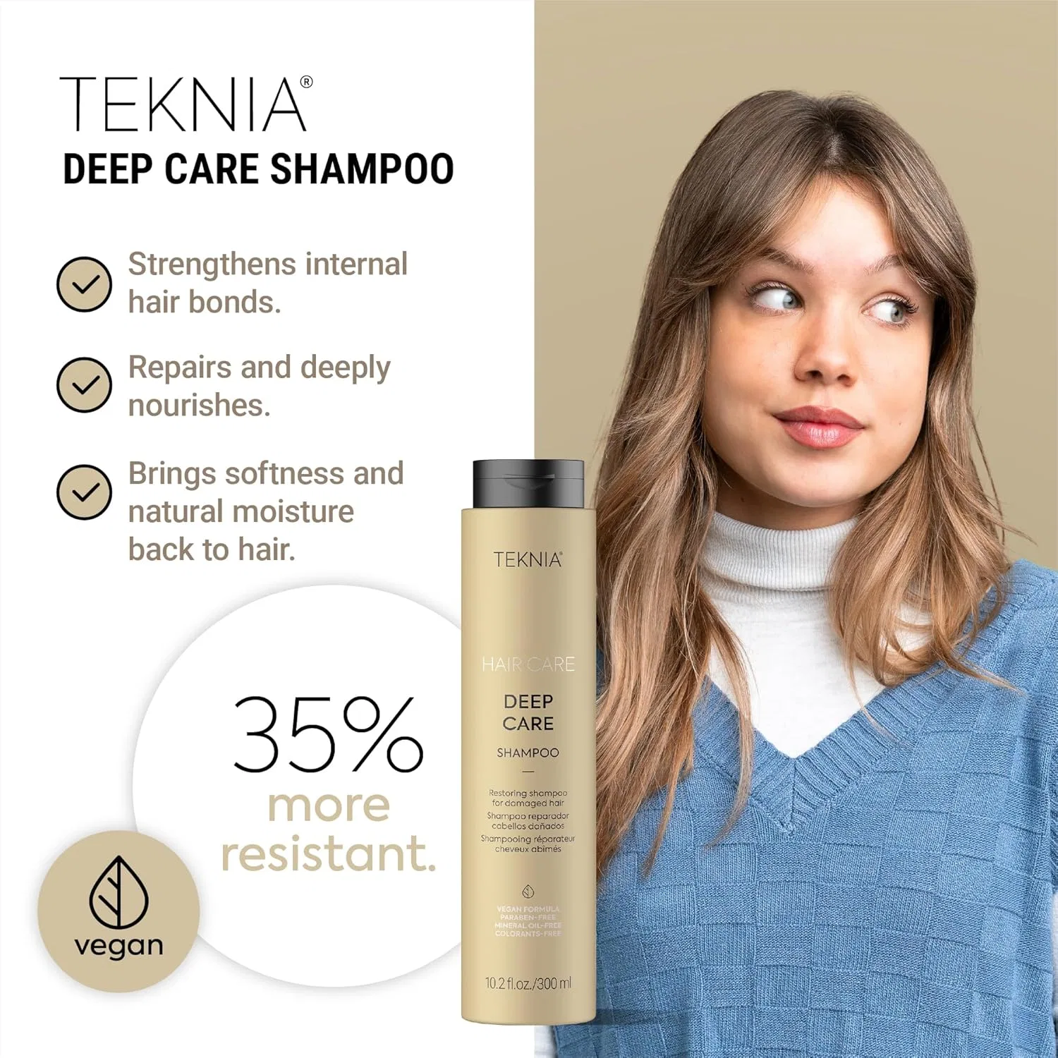 Профессиональный шампунь для женщин Lakmé Teknia Deep Care 300 мл Lakmé — фото 2