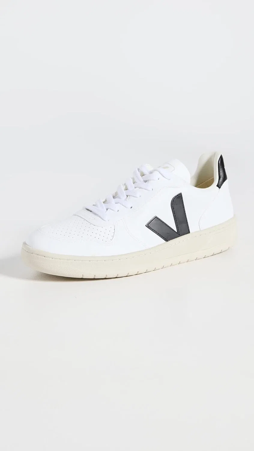 Мужские кроссовки Veja V-10, Extra White Black — фото 3