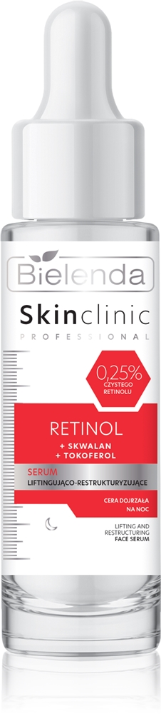 

Ночной уход Skin Clinic Professional Retinol Firming Serum Bielenda, 30 мл