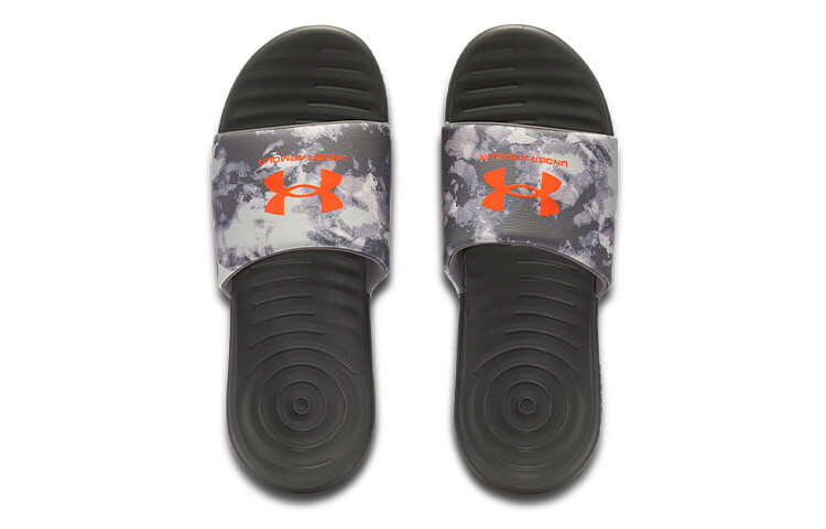 Шлепанцы Ansa мужские черные/серые Under Armour — фото 3